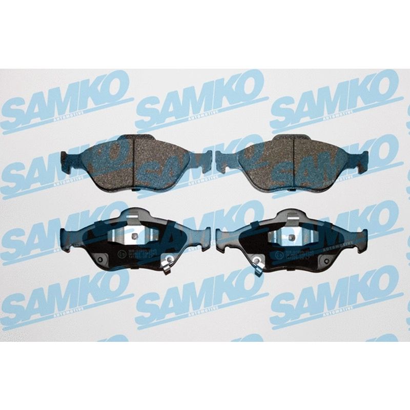 SAMKO+5SP1283+Bremsbelagsatz+Bremsbel%C3%A4ge+f%C3%BCr+TOYOTA+Yaris ...