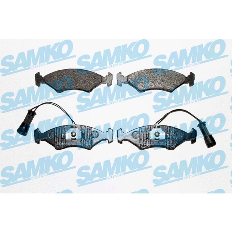 SAMKO+5SP242+Bremsbelagsatz+Bremsbel%C3%A4ge+f%C3%BCr+FORD+FIESTA+I+ ...